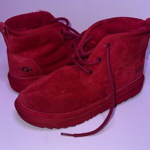 UGG, Cherry Suede Ankle Boots, KIDS Sz 3